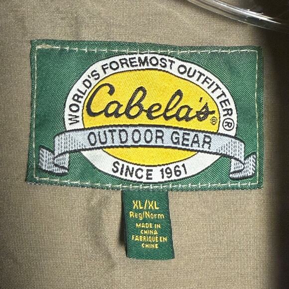 Cabelas Vest Fishing Hunting Camera Willow Creek Vest Light Driftwood XL - Picture 2 of 9